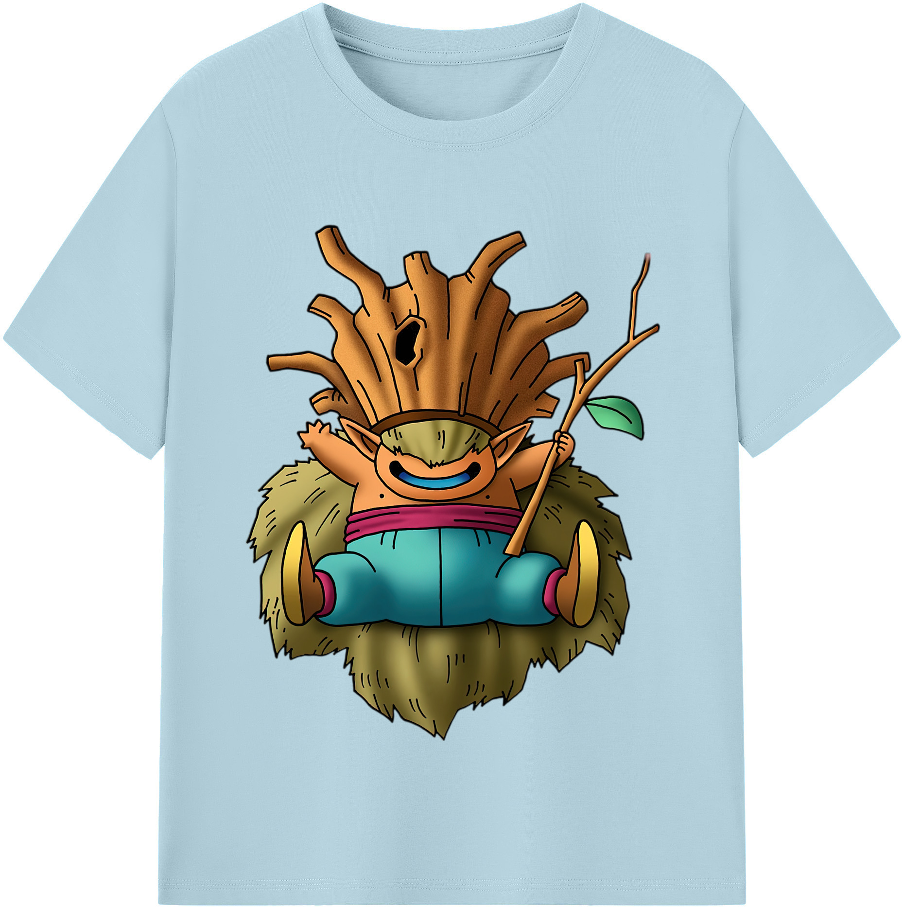 （画像用） ドラゴンクエスト Doragon Kuesuto Dragon Quest 綿100％半袖Tシャツ（フロントプリント）